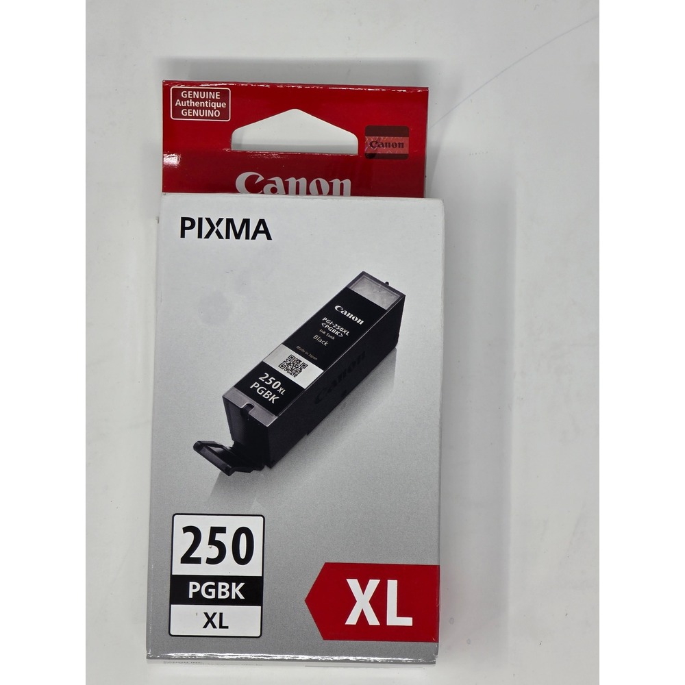 New OEM Canon PGI-250XL PGBK Pigment Black Ink Tank for PIXMA Printers 6432B001